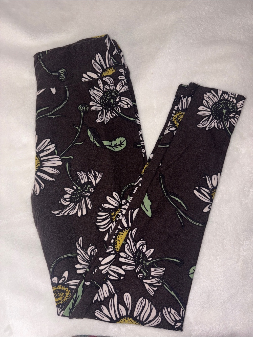 Lularoe Daisy Floral Print Leggings